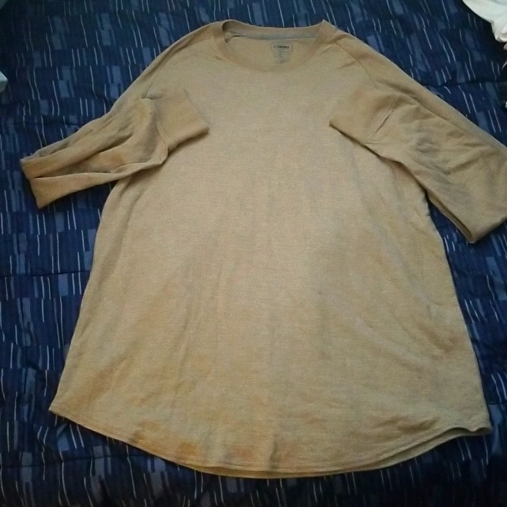 Big and Tall Foundry Tan Color long sleeve